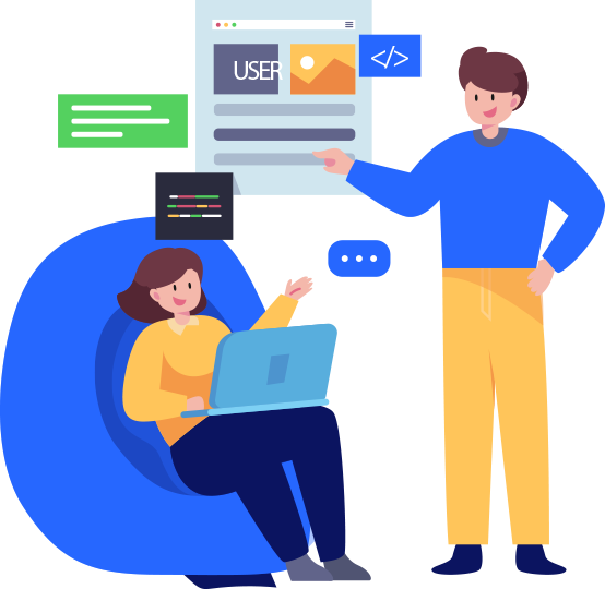 Business agreement illustration